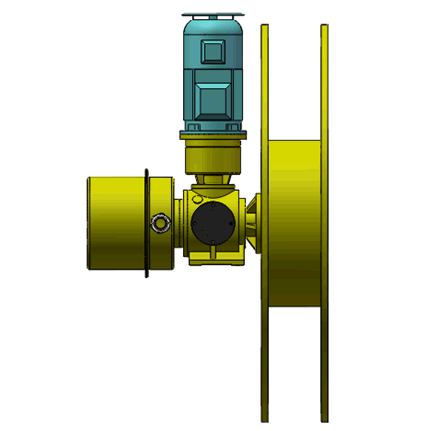 力矩电机式电缆卷筒